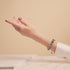 Unicorn Chrome x Marshmallow | Glitter Glass Double Bracelet